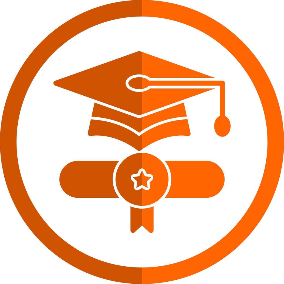 diploma uitreiking vector icoon ontwerp