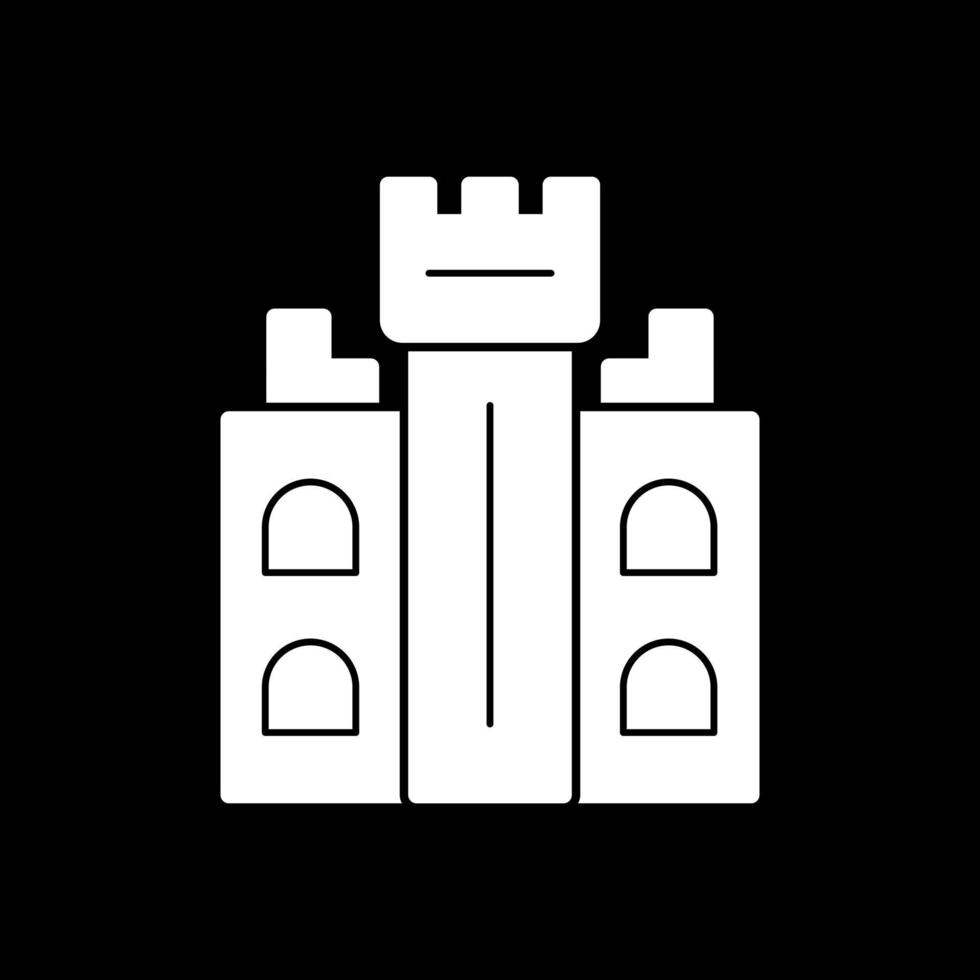 kasteel toren vector icoon ontwerp