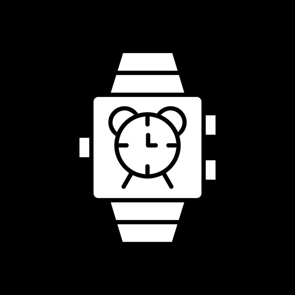 SmartWatch alarm vector icoon ontwerp