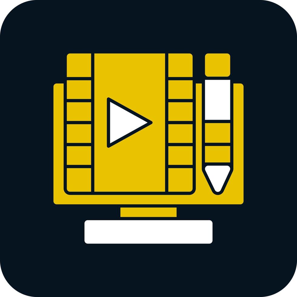 video bewerken vector icoon ontwerp