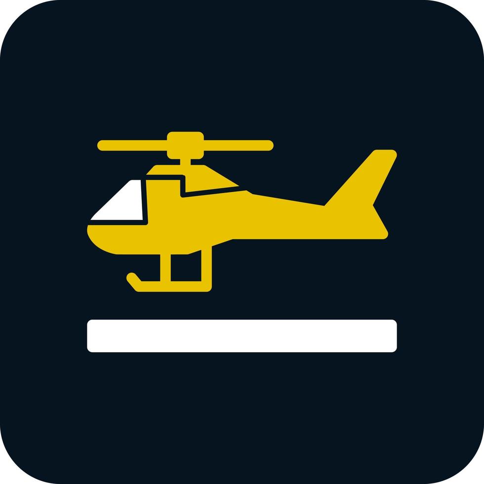 helikopter vector icoon ontwerp