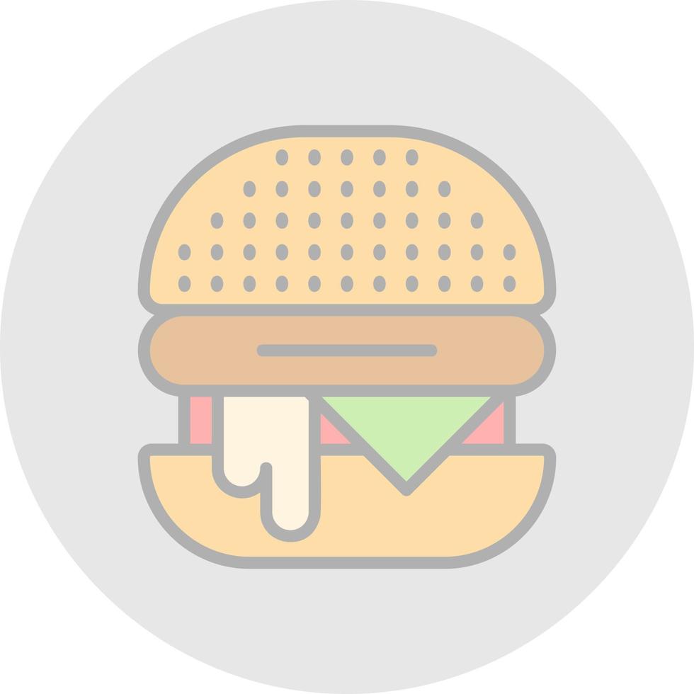 hamburger vector icoon ontwerp