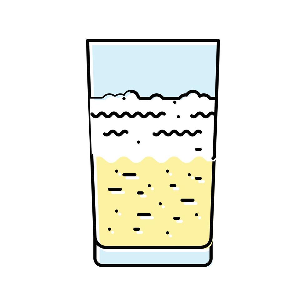 melk verrot voedsel kleur icoon vector illustratie