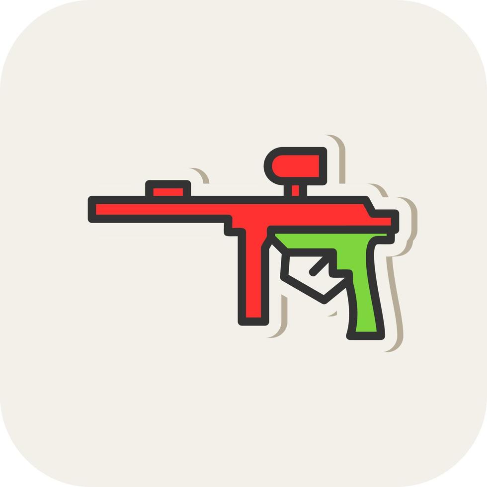 paintball vector icoon ontwerp