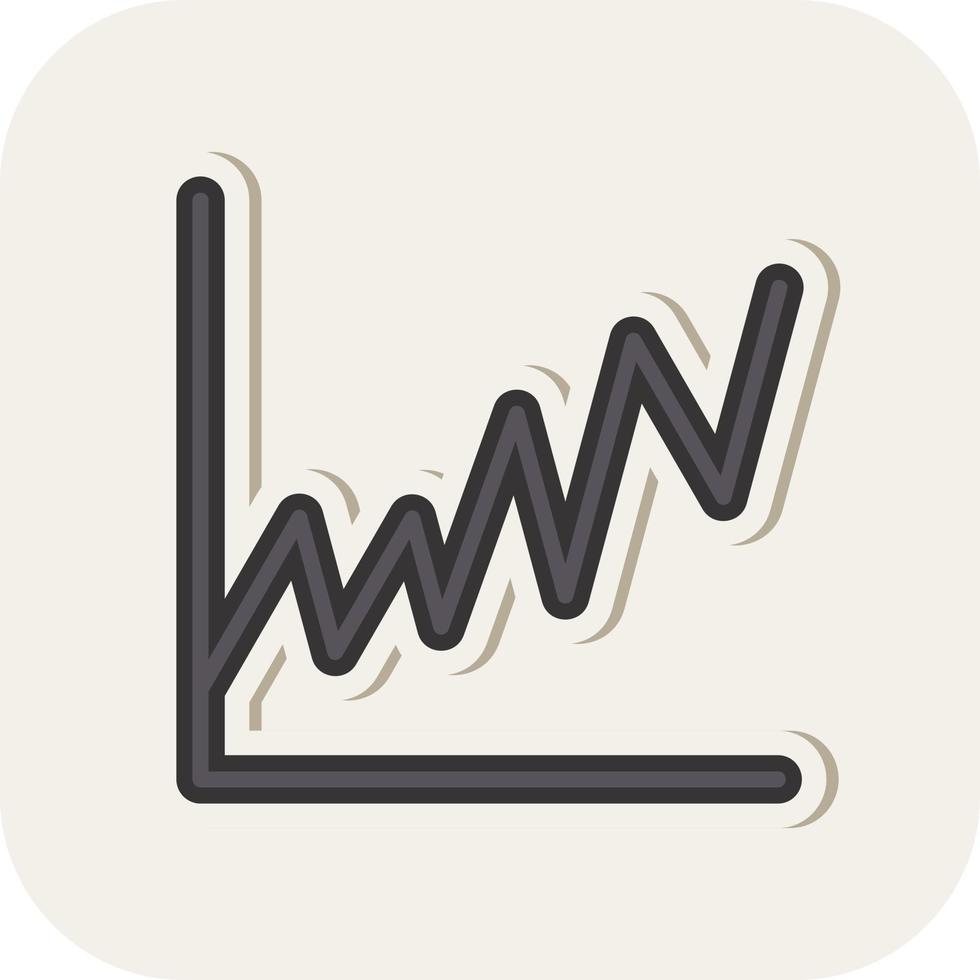 frequentie diagram vector icoon ontwerp