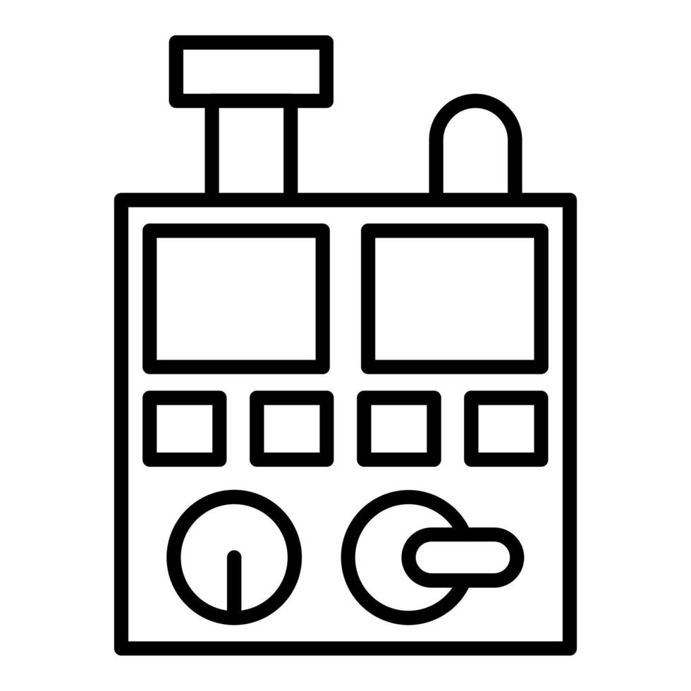 gas- damp kamer icoon stijl vector