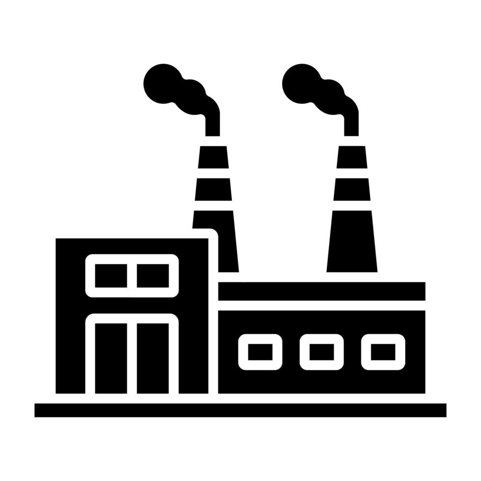 industrie pictogramstijl vector