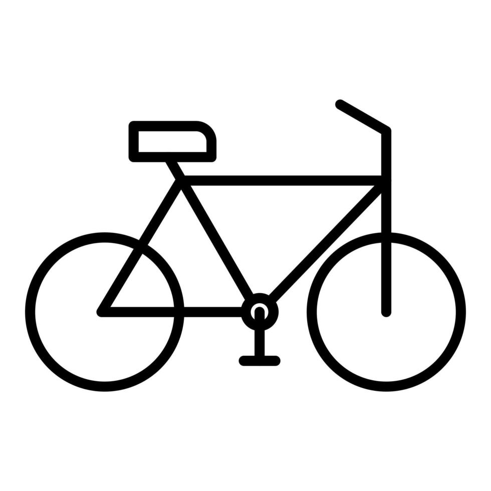 fiets speelgoed- icoon stijl vector