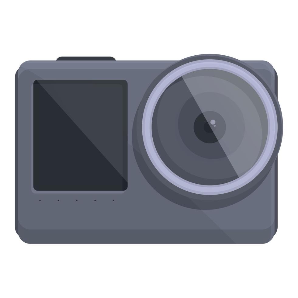 gopro cam icoon tekenfilm vector. Gaan pro camera vector