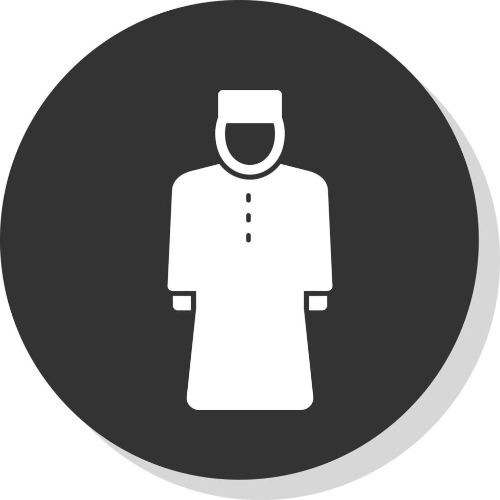 moslim Mens vector icoon ontwerp
