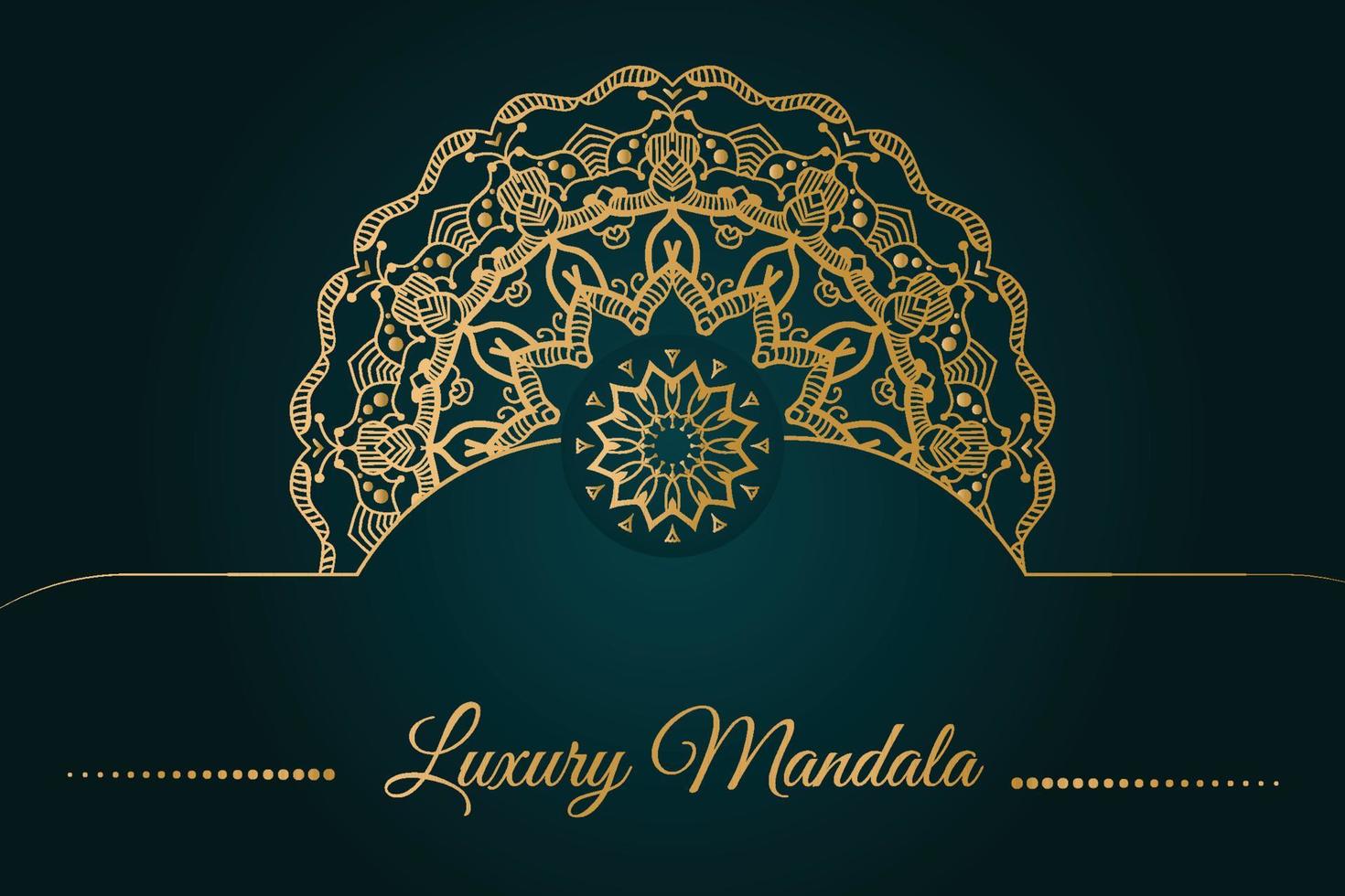 luxe sier mandala ontwerp vector