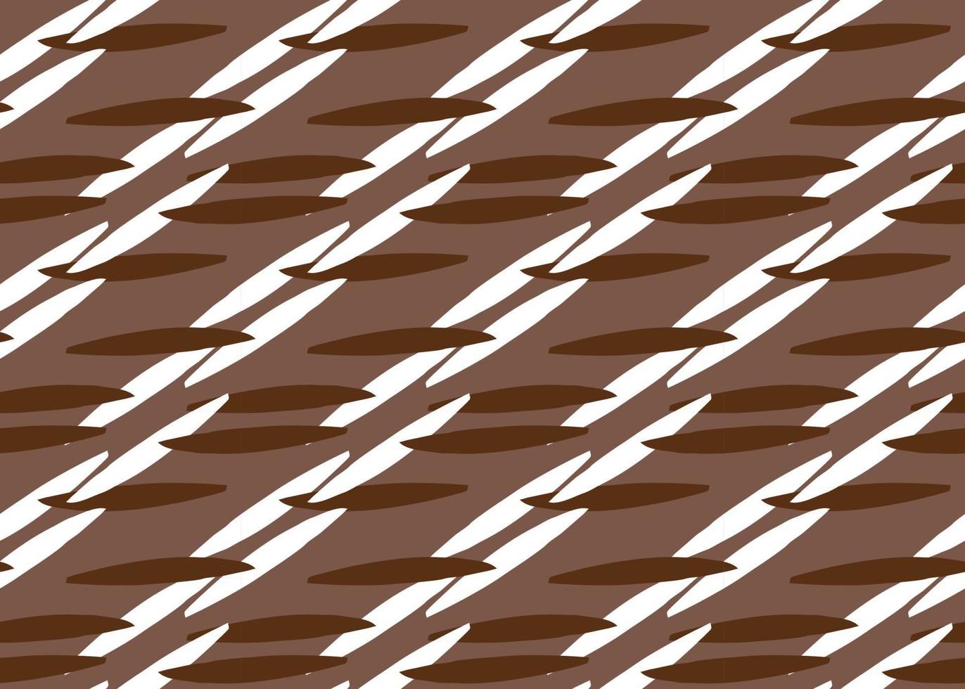 hand getrokken, bruin, wit kleur lijnen naadloze patroon vector