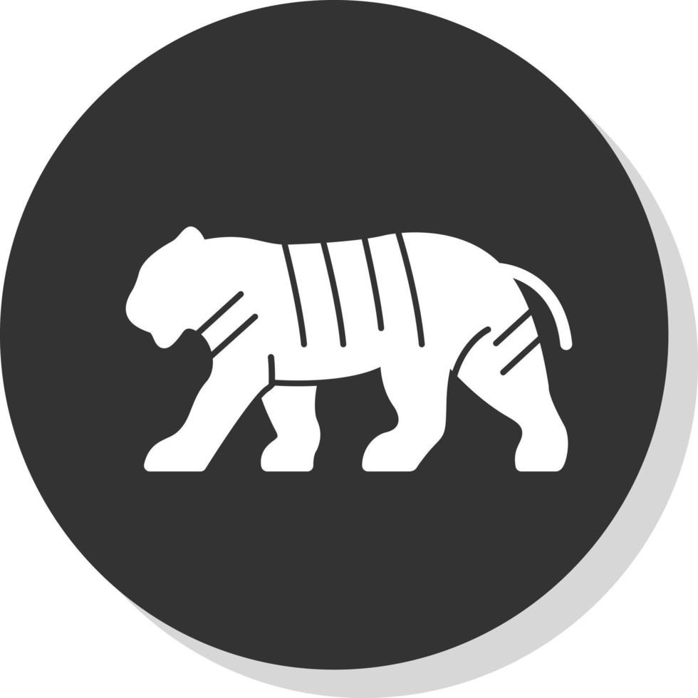 tijger vector icoon ontwerp