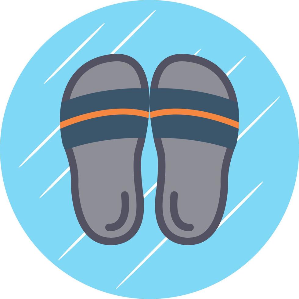 pantoffel vector icoon ontwerp