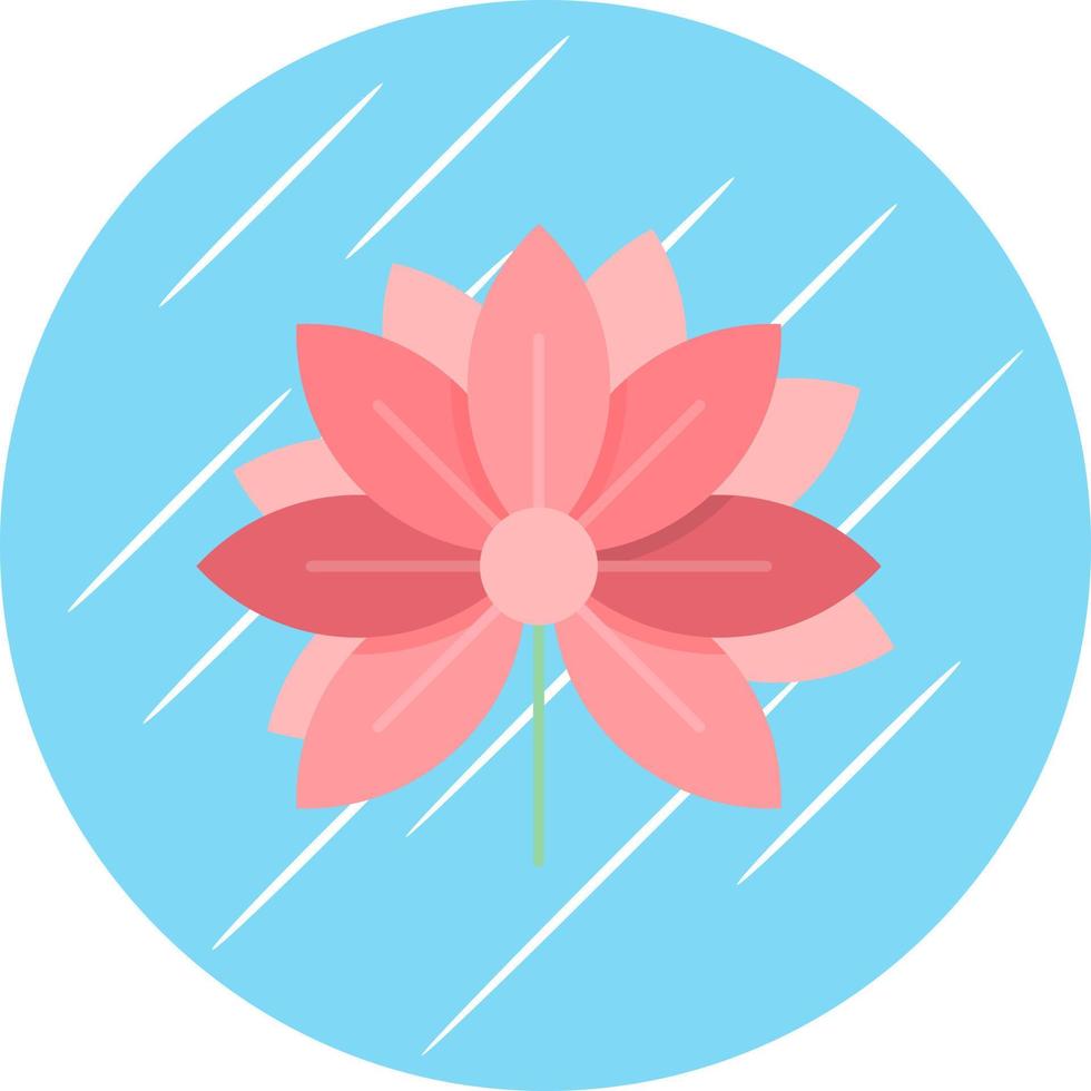 lotus bloem vector icoon ontwerp