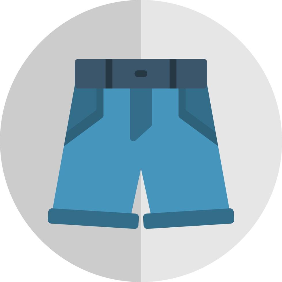 denim shorts vector icoon ontwerp