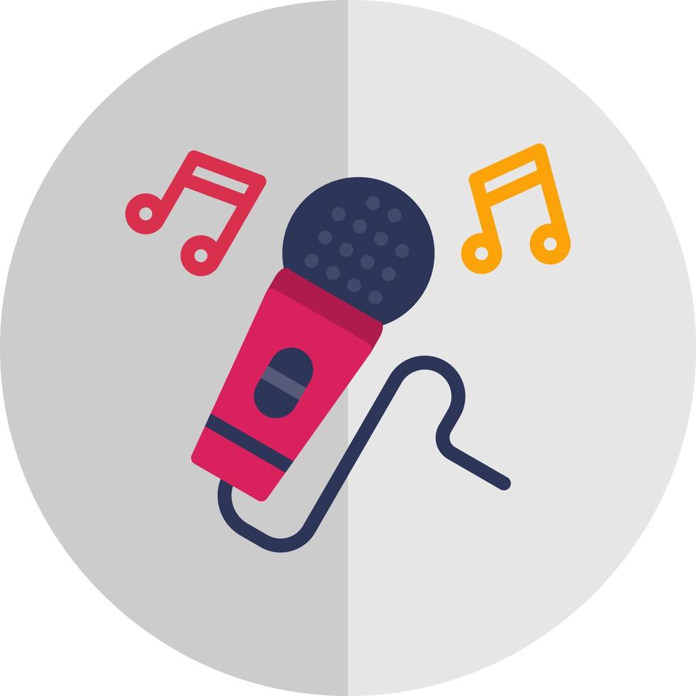 karaoke vector icoon ontwerp