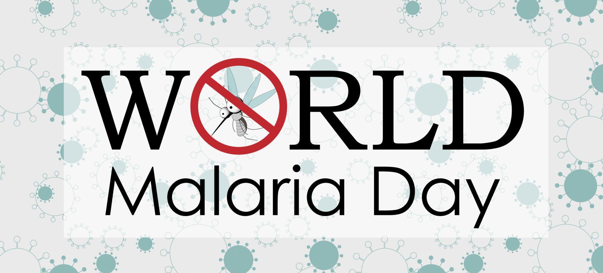 wereld malaria dag vector, illustratie van malaria, en de wereld voor ontwerp wereld malaria dag.vector banier en poster ontwerp. vector