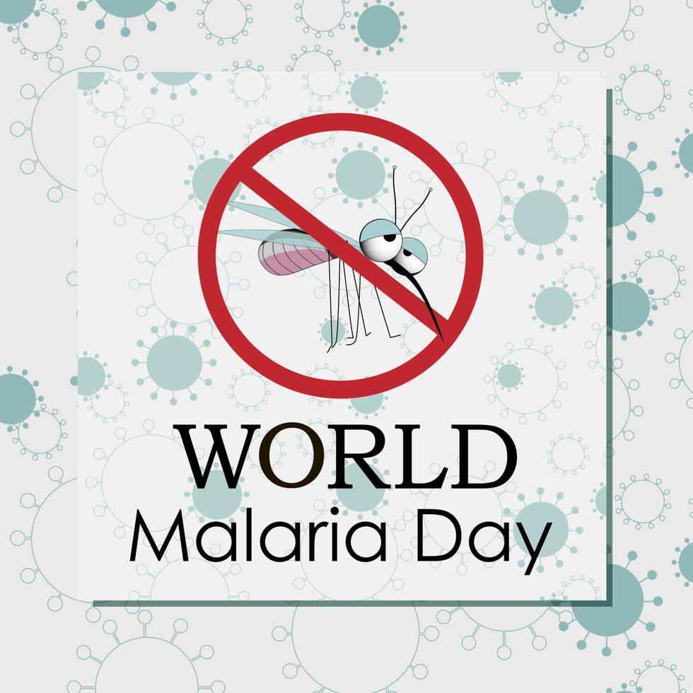 wereld malaria dag vector, illustratie van malaria, en de wereld voor ontwerp wereld malaria dag.vector banier en poster ontwerp. vector