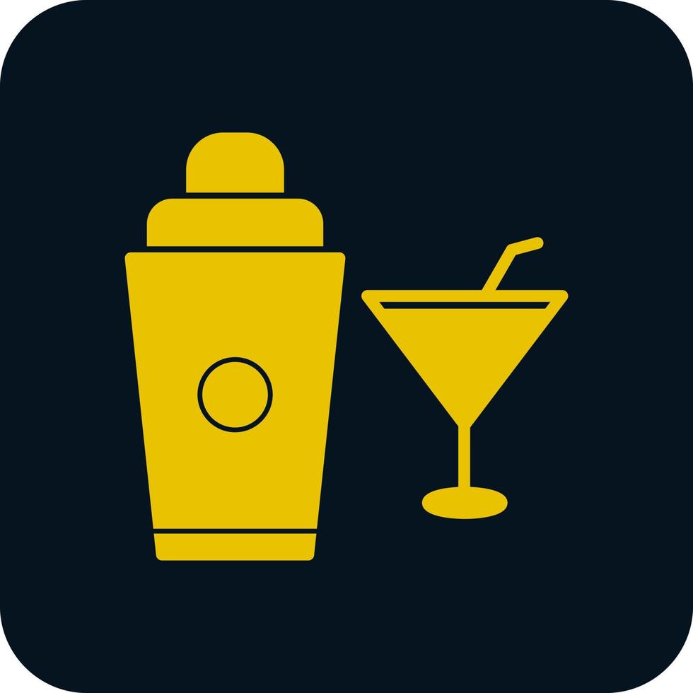 cocktail shaker vector icoon ontwerp