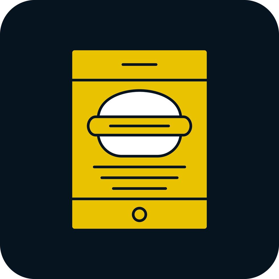 voedsel toepassing vector icoon ontwerp