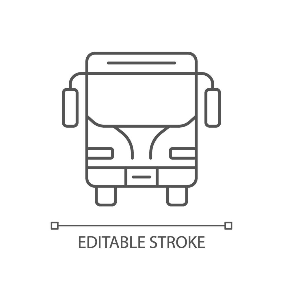 charters lineaire pictogram vector