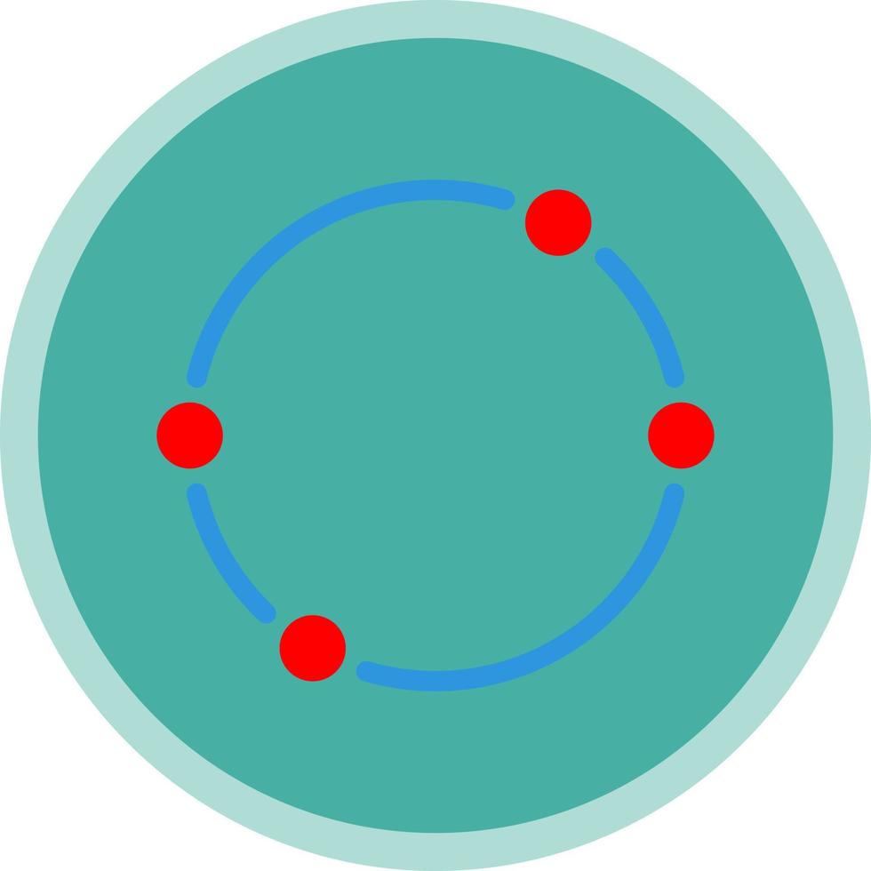 punt cirkel vector icoon ontwerp