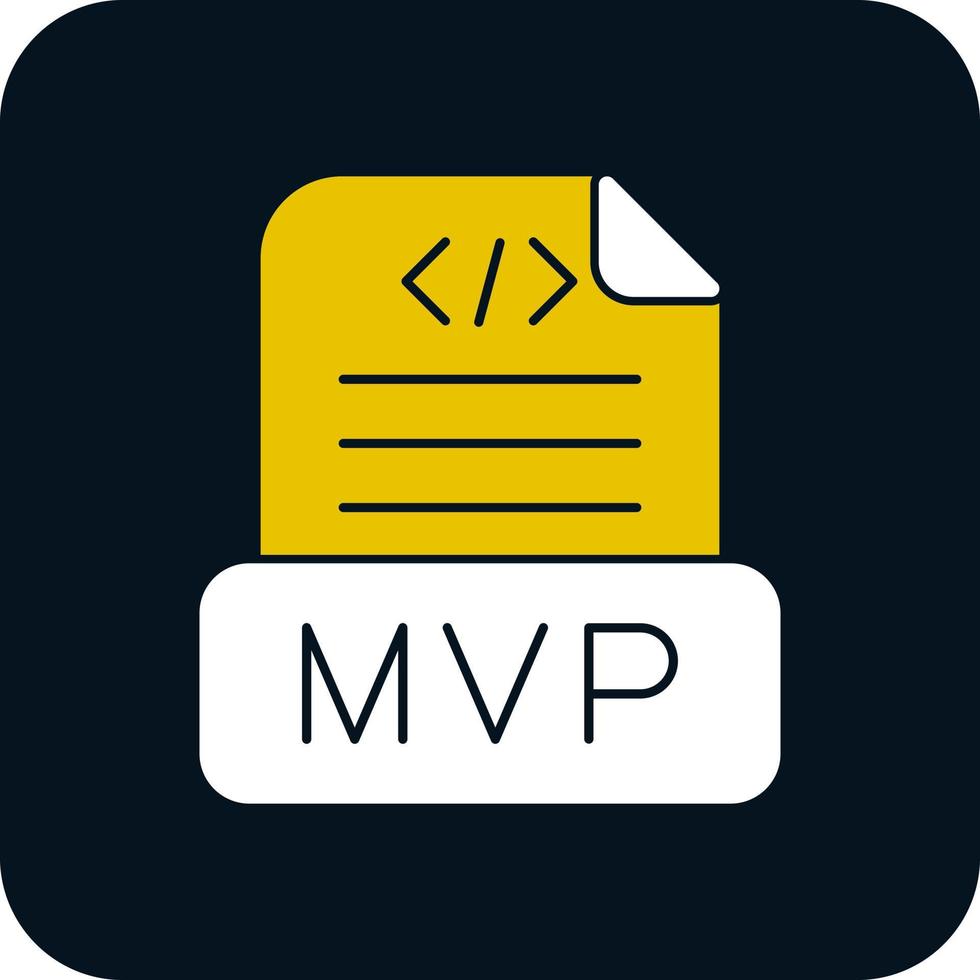 mvp vector icoon ontwerp