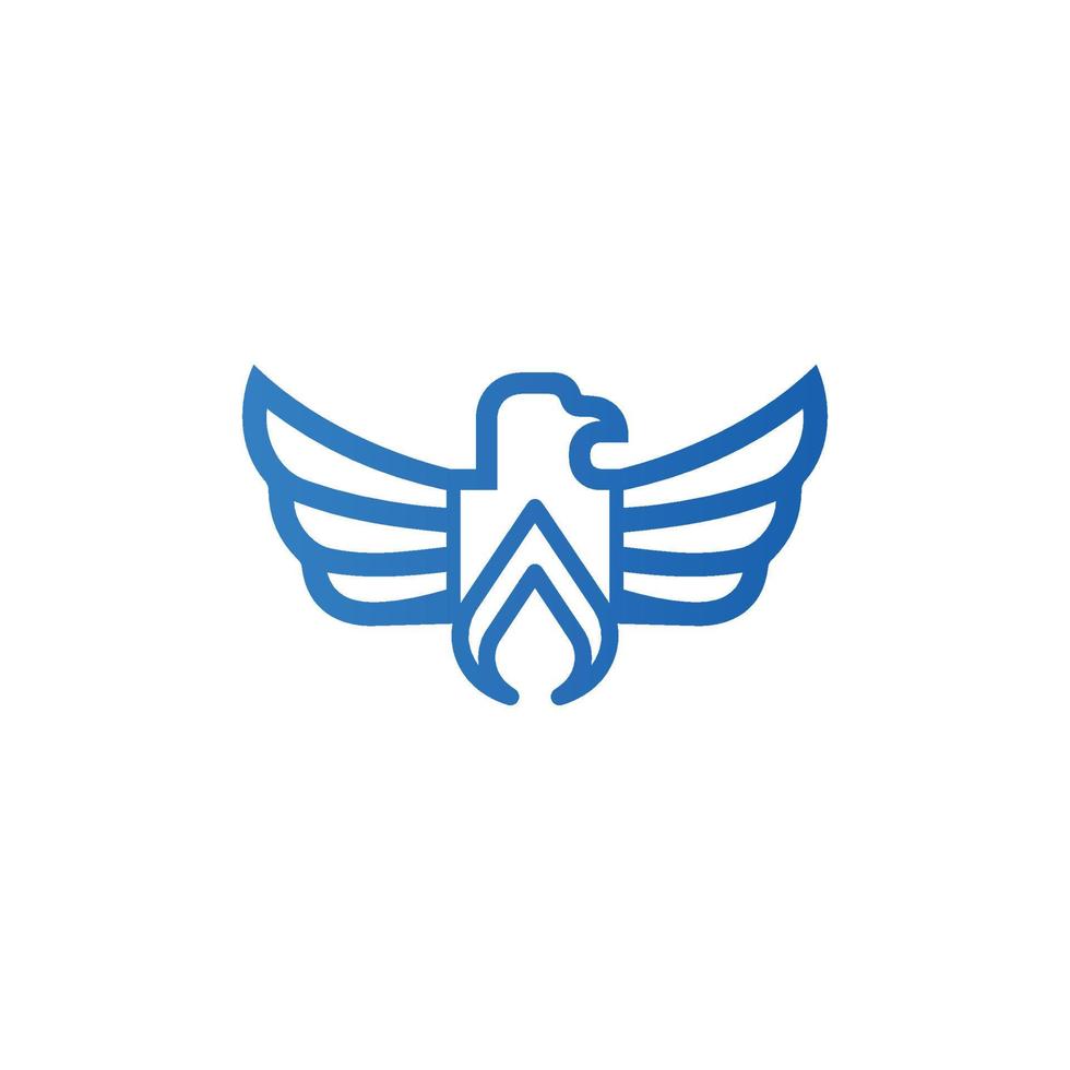 krijger soldaat adelaar logo vector vogel abstract logo ontwerp adelaar logo