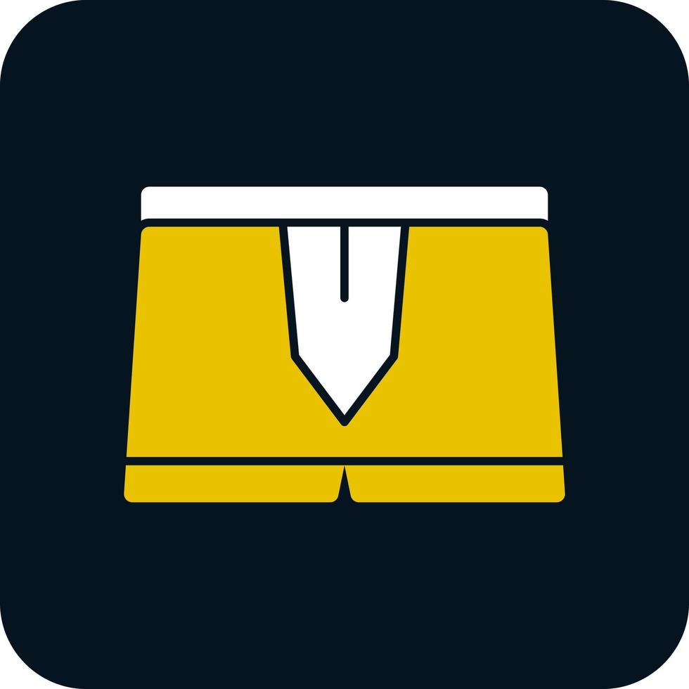 bokser shorts vector icoon ontwerp