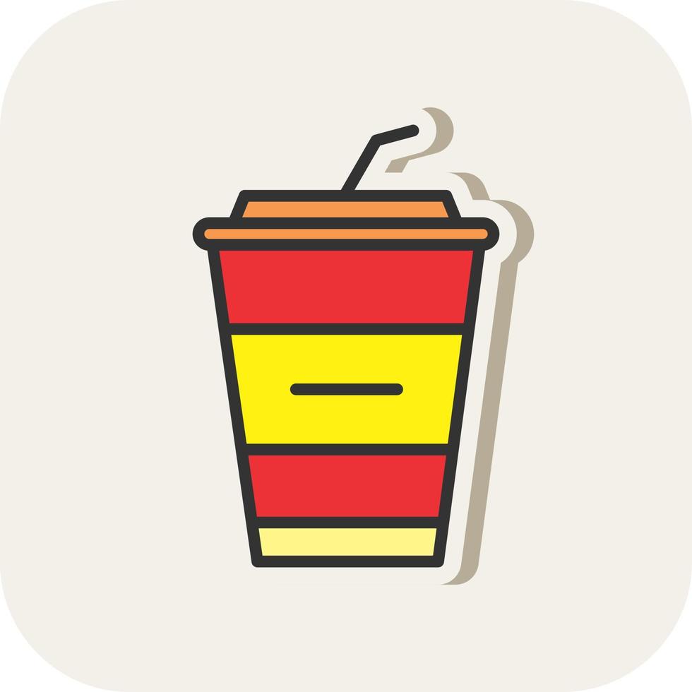 milkshake vector icoon ontwerp