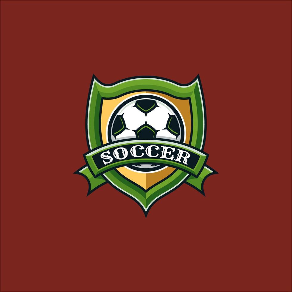Amerikaans voetbal sport embleem logo vector