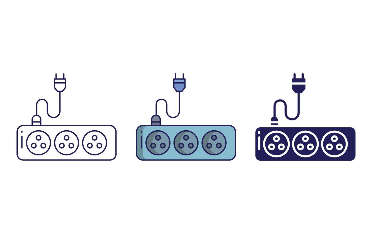 stopcontact vector pictogram