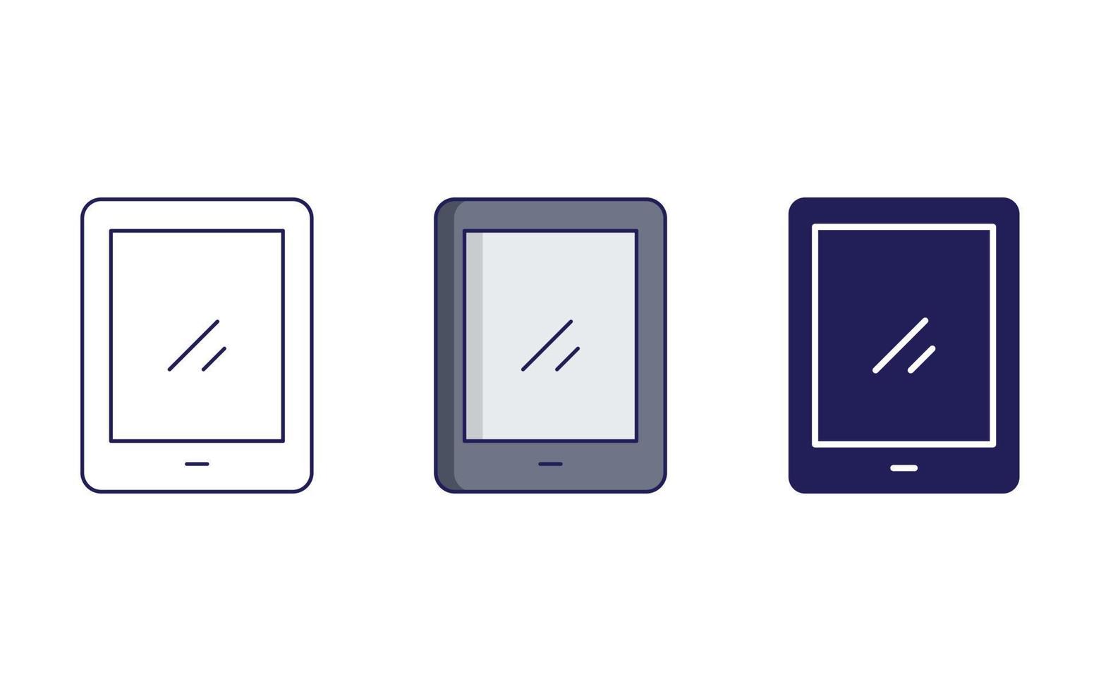 tablet vector pictogram