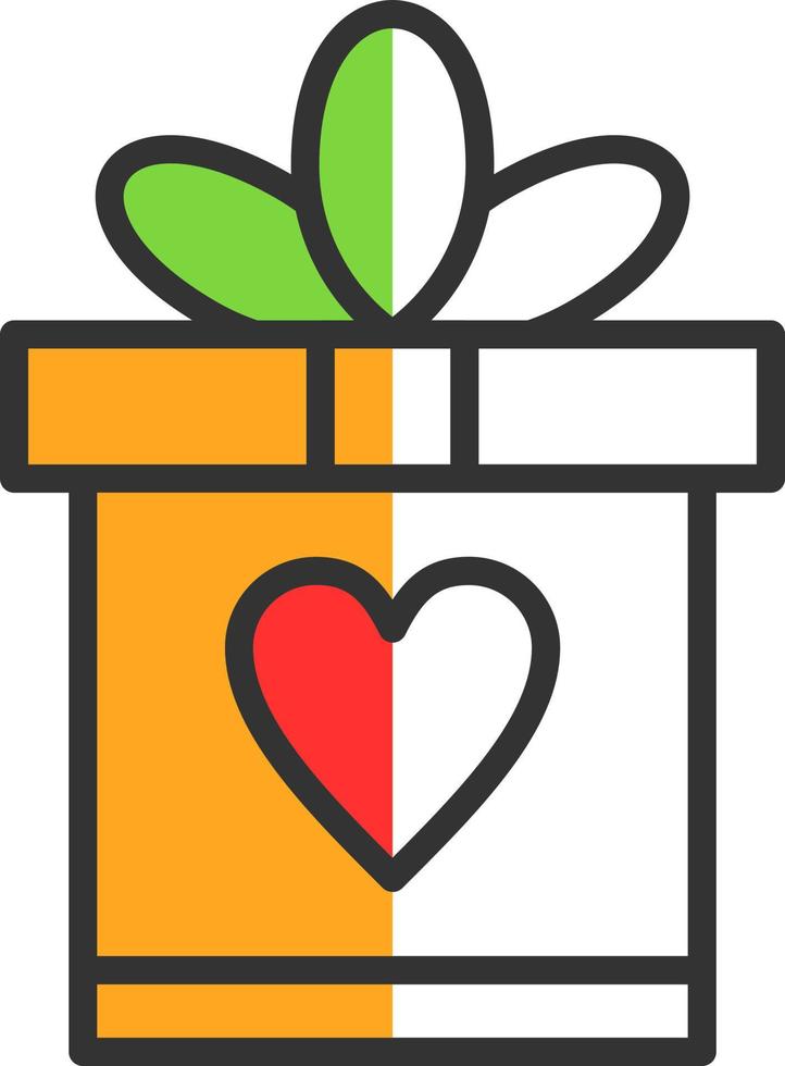 bruiloft geschenk vector icoon ontwerp