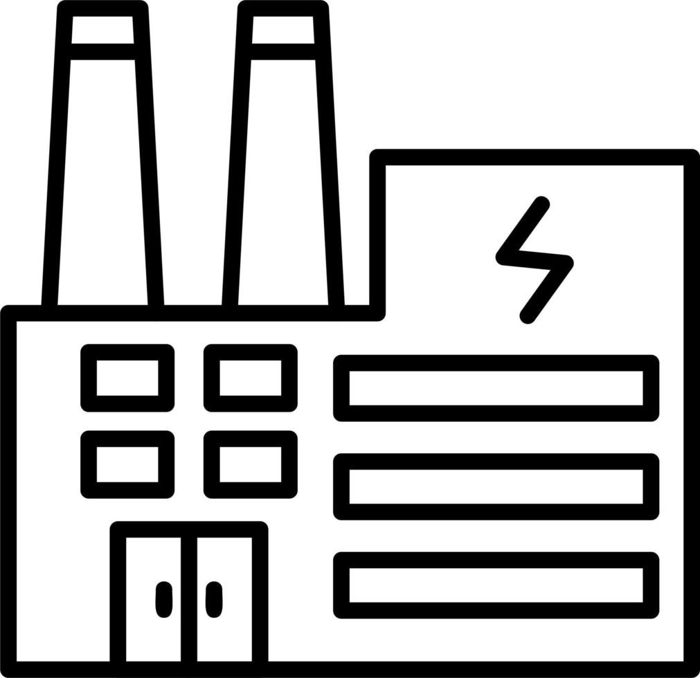 fabriek vector pictogram