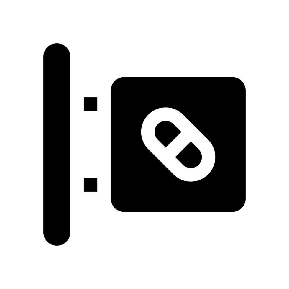 apotheek teken icoon voor uw website, mobiel, presentatie, en logo ontwerp. vector