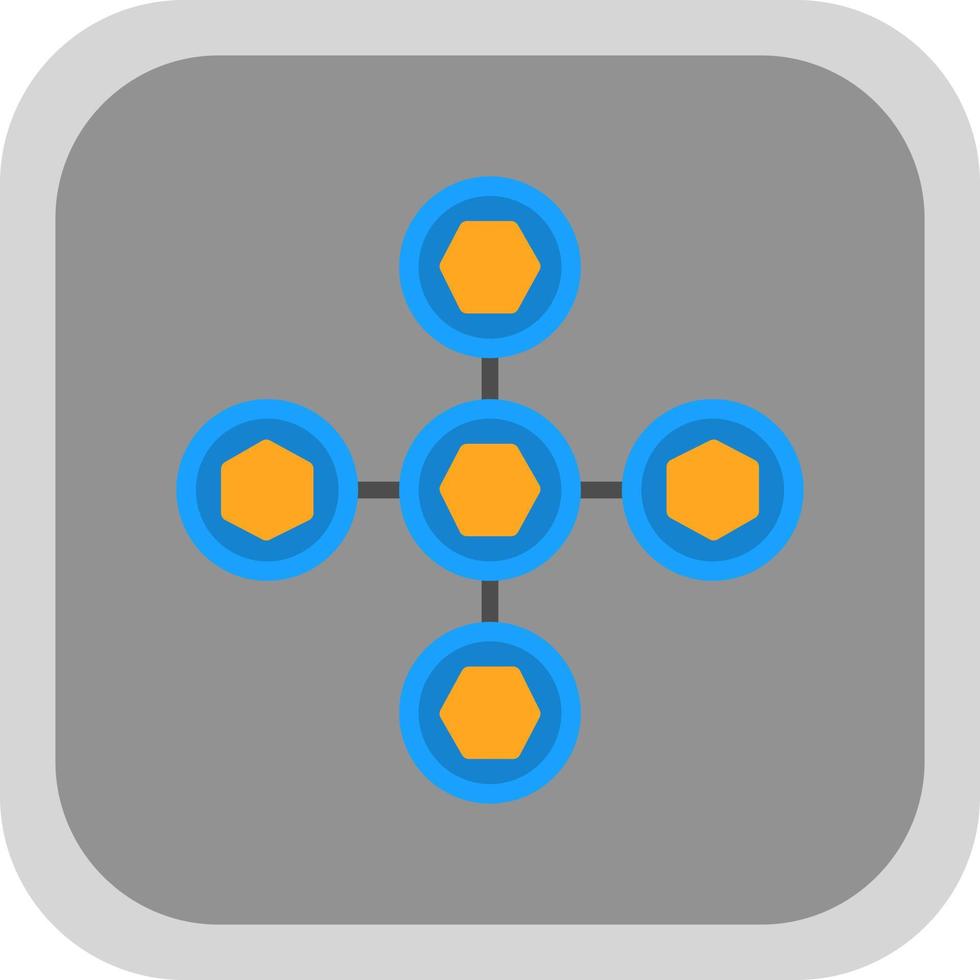 biomoleculaire interacties vector icoon ontwerp