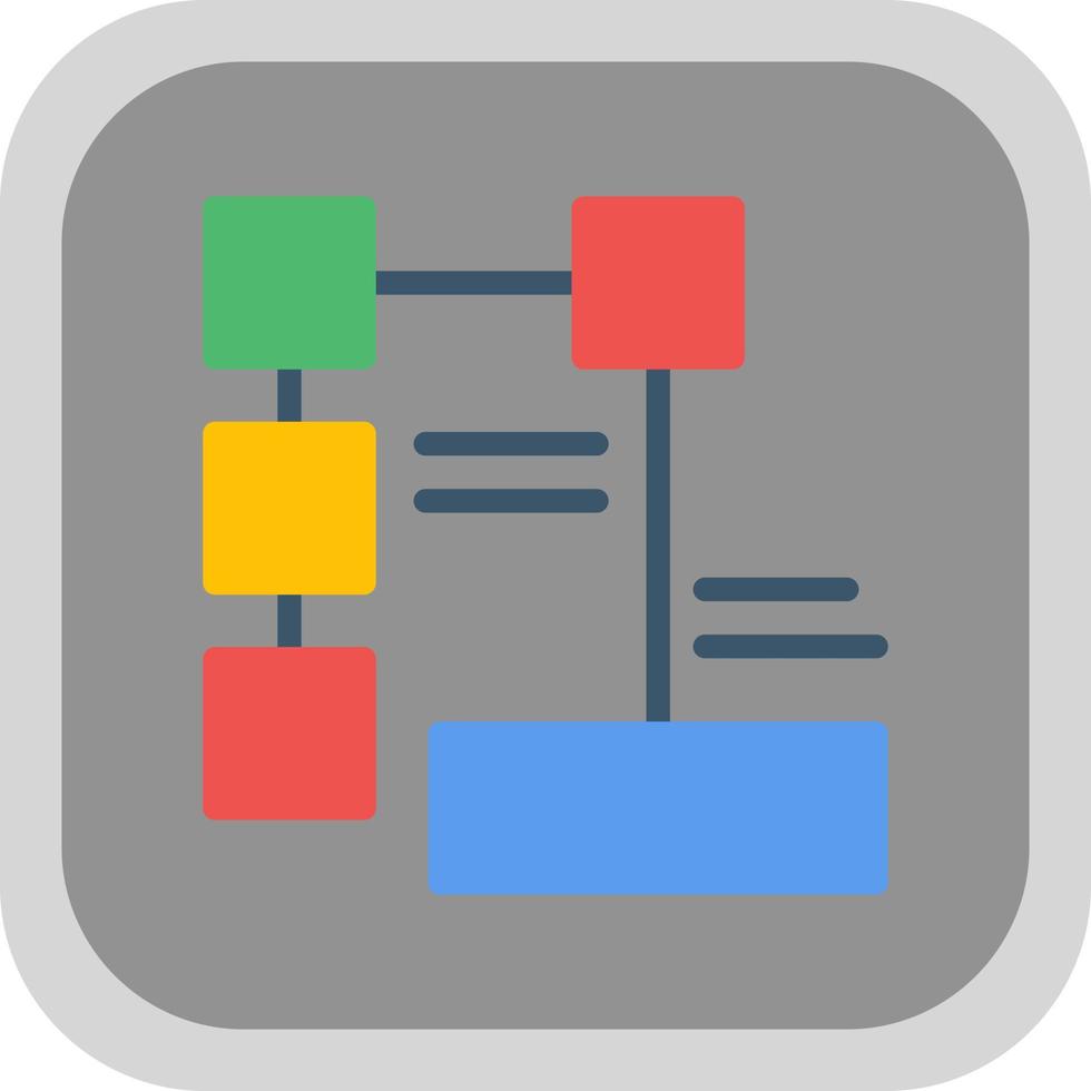 flowchart vector icoon ontwerp