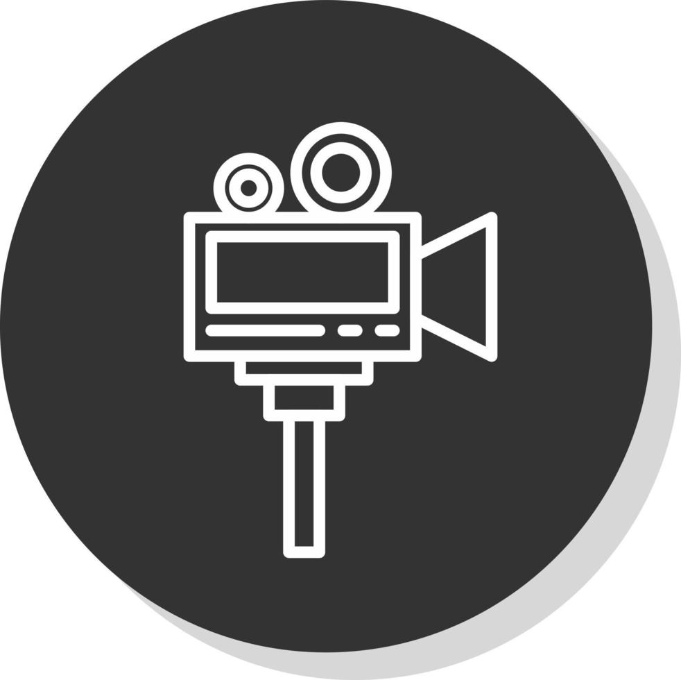 video camera vector icoon ontwerp