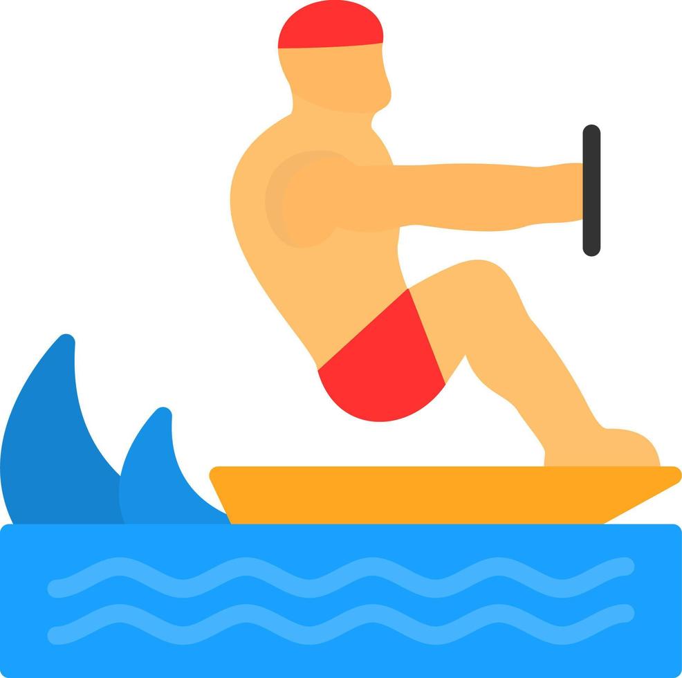 surfing vector icoon ontwerp