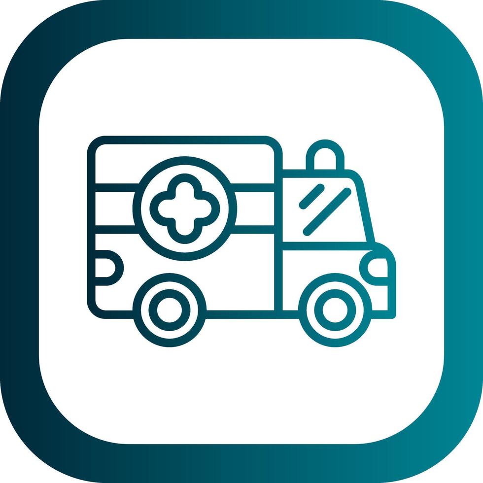 ambulance vector icoon ontwerp