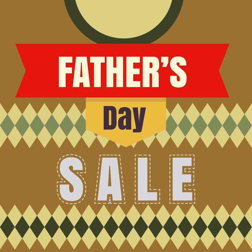 Fathers Day Sale illustratie Vector