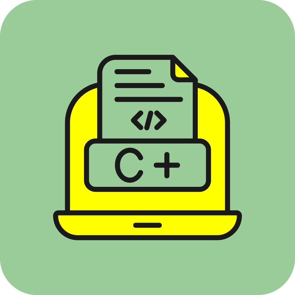 codering taal vector icoon ontwerp