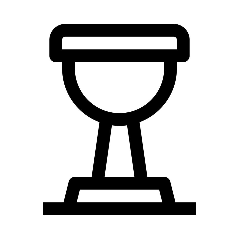 trofee icoon voor uw website, mobiel, presentatie, en logo ontwerp. vector