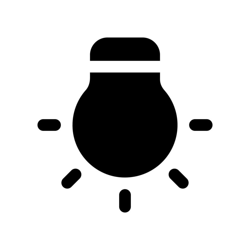 lamp icoon voor uw website ontwerp, logo, app, ui. vector