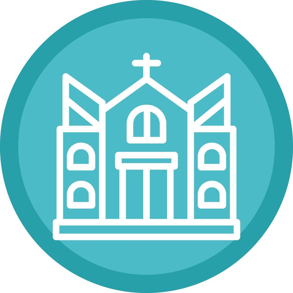 kerk vector icoon ontwerp