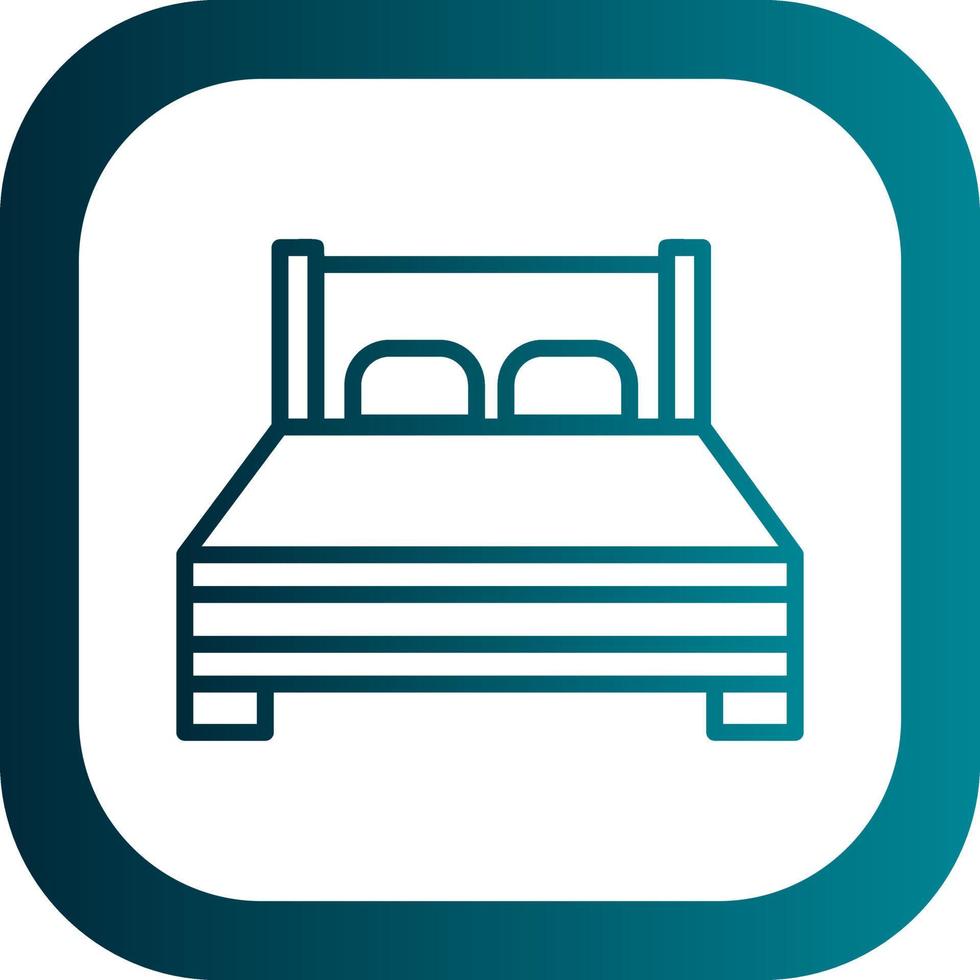 bed vector icoon ontwerp