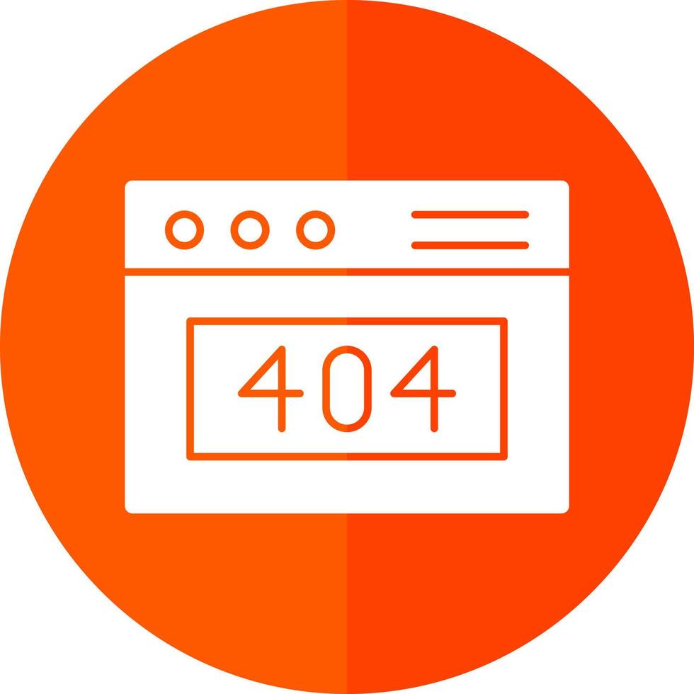 404 fout vector icoon ontwerp