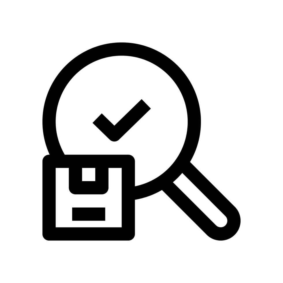 zoeken doos icoon voor uw website, mobiel, presentatie, en logo ontwerp. vector